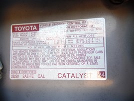 2004 Toyota Camry LE Gold 2.4L AT #Z24685